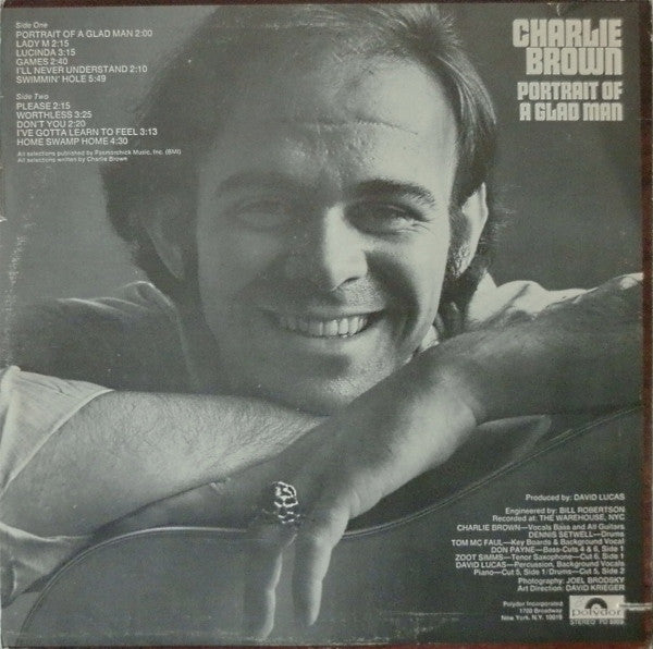 Charlie Brown (7) : Portrait Of A Glad Man (LP, Album)