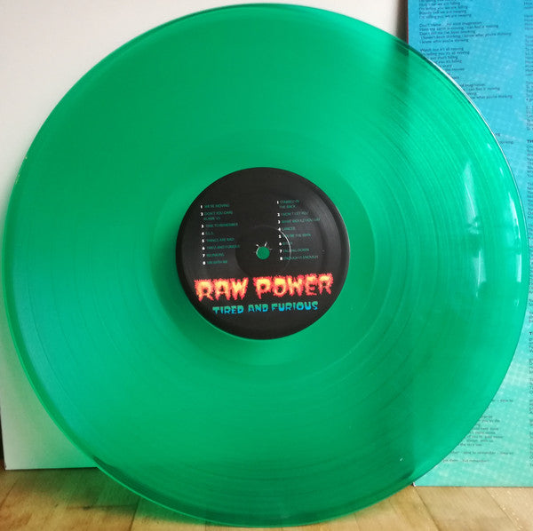 Raw Power (2) : Tired And Furious (LP, Album, Ltd, Gre)