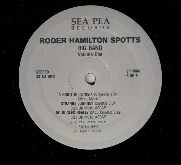 Roger Hamilton Spotts : Big Band (LP, Album)