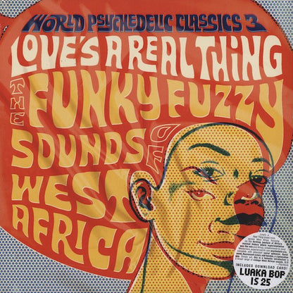 Various : Love's A Real Thing (The Funky Fuzzy Sounds Of West Africa) (2xLP, Comp, RE)