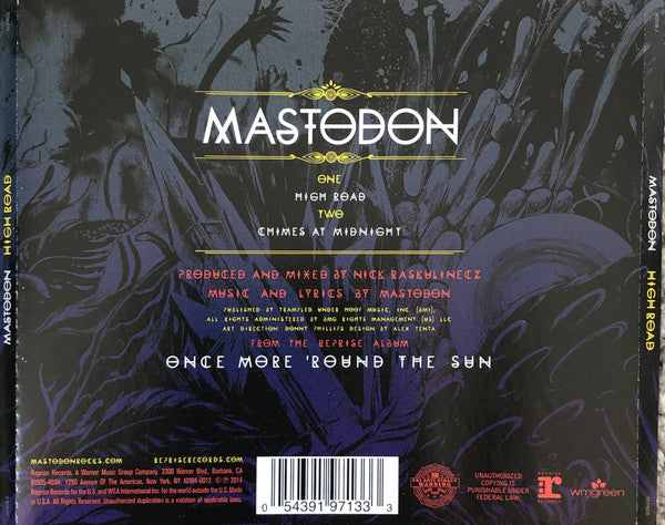 Mastodon : High Road (CD, Single)