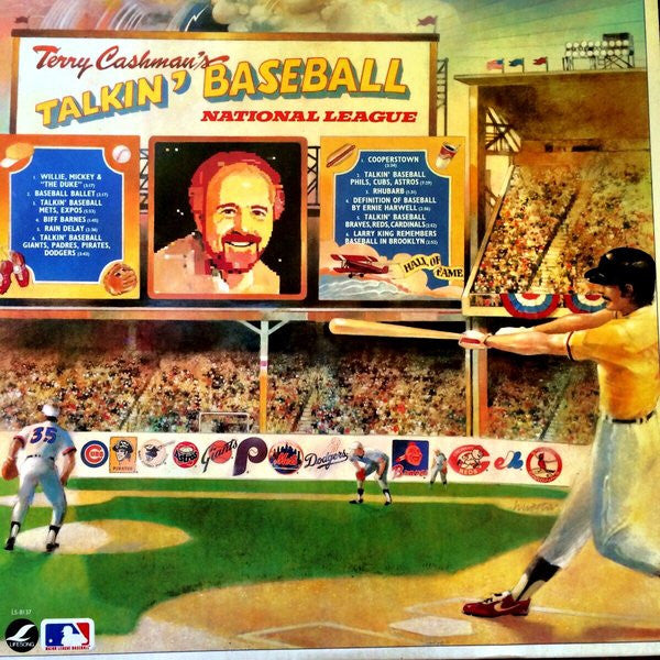 Terry Cashman : Terry Cashman's Talkin' Baseball, National League (LP)