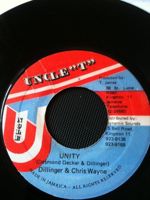 Dillinger & Chris Wayne : Unity (7")