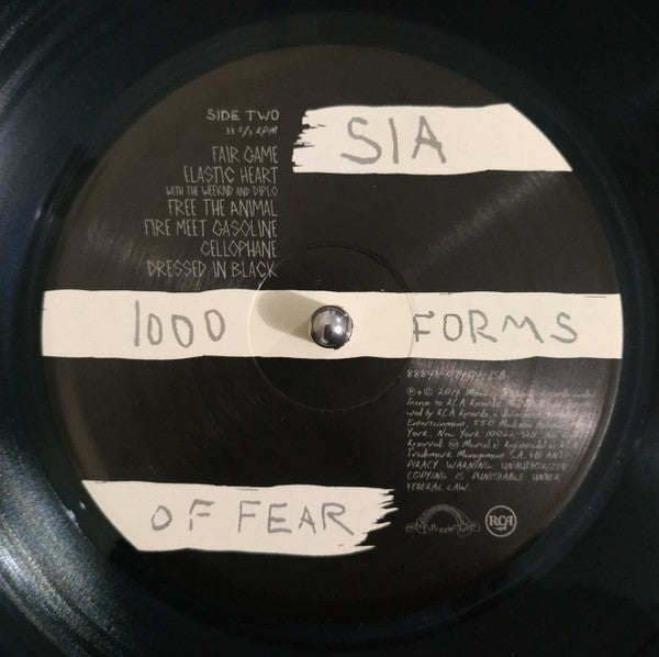 Sia : 1000 Forms Of Fear (LP, Album)