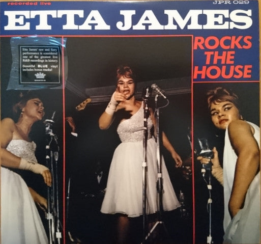 Etta James : Etta James Rocks The House (LP, Album, RE, Blu)