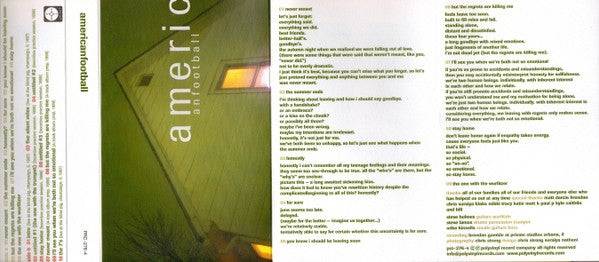 American Football : American Football (Cass, Album, Dlx, RE, Whi)