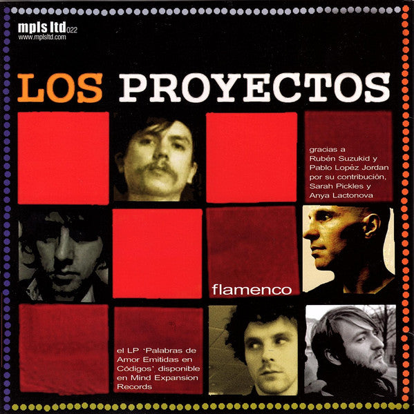 The Projects / The Projects : A Million Crimson Roses / Flamenco (7")