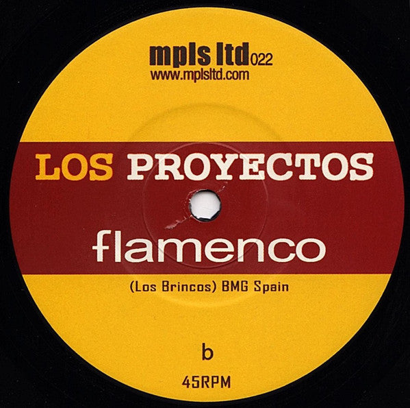 The Projects / The Projects : A Million Crimson Roses / Flamenco (7")