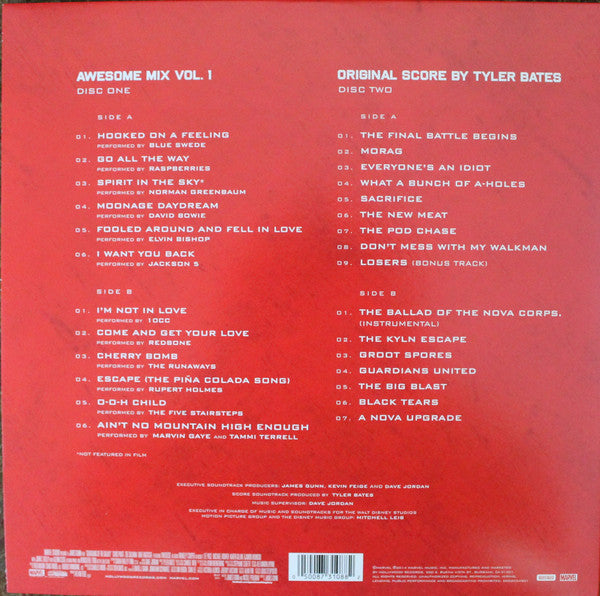 Various : Guardians Of The Galaxy (LP, Comp + LP + Dlx, Uni)