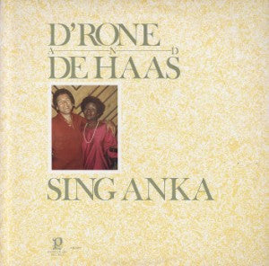 Frank D'Rone And Geraldine De Haas : Sing Anka (LP)