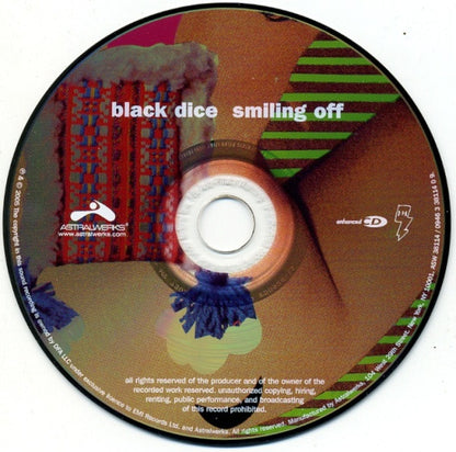 Black Dice : Smiling Off (CD, Maxi, Enh)