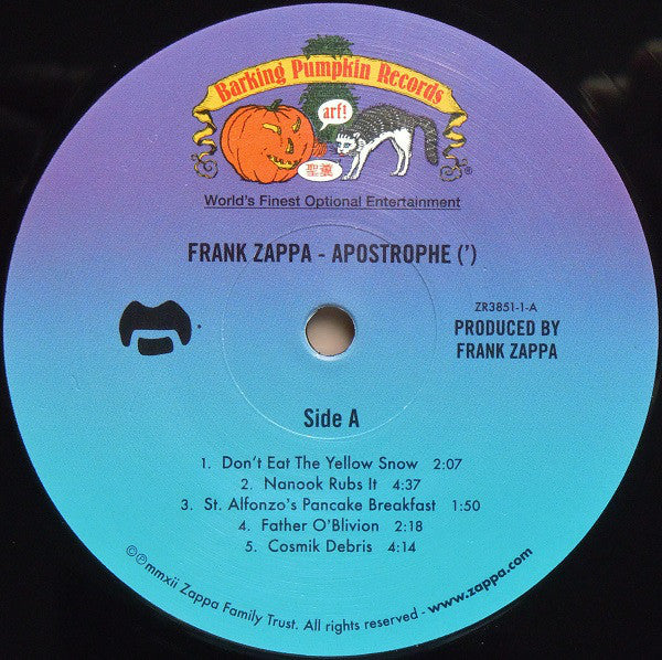 Frank Zappa : Apostrophe (') (LP, Album, RE, 180)