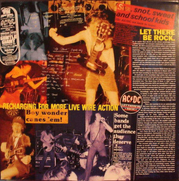 AC/DC : Let There Be Rock (LP, Album, RE, RM, 180)