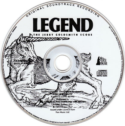 Jerry Goldsmith : Legend (Original Soundtrack Recording) (CD, Album, RM, Uni)