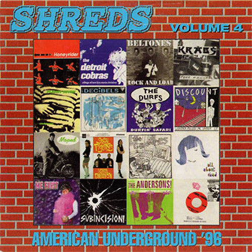 Various : Shreds Volume 4 - American Underground '96 (CD, Comp)
