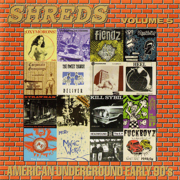 Various : Shreds Volume 5 - American Underground Early 90's (CD, Comp)