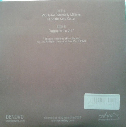 Denovo (5) : Denovo (7", EP + CD, EP)