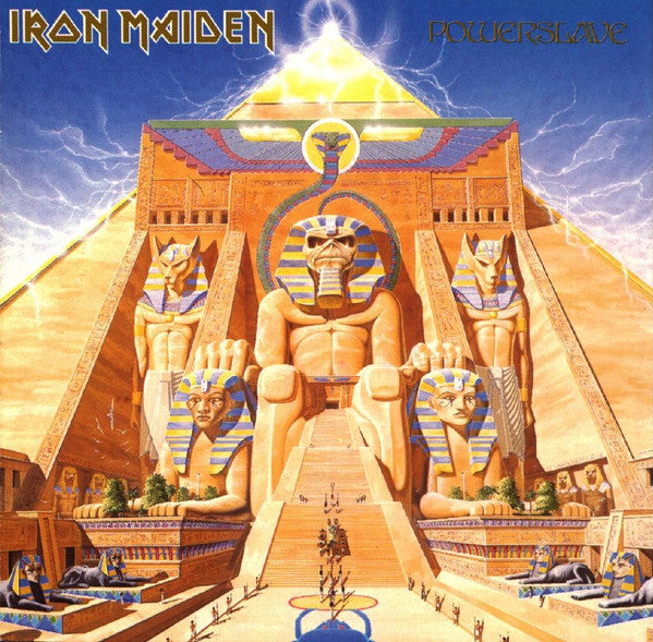 Iron Maiden : Powerslave (LP,Album,Reissue,Stereo)