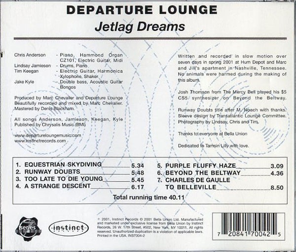 Departure Lounge (2) : Jetlag Dreams (CD, Album)