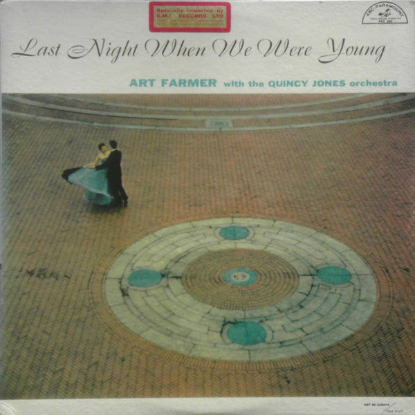 Art Farmer With Quincy Jones And His Orchestra : Last Night When We Were Young (LP)