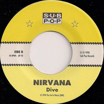 Nirvana : Sliver (7",45 RPM,Single,Reissue)