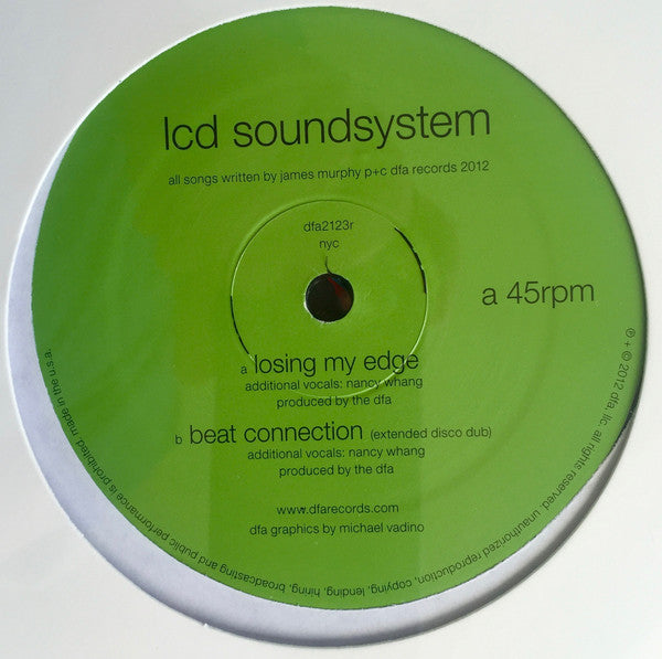 LCD Soundsystem : Losing My Edge / Beat Connection (12", Single, RE, RM)