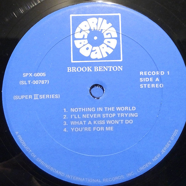 Brook Benton : Brook Benton (2xLP, Comp)