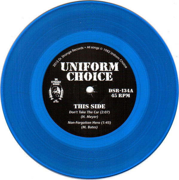 Uniform Choice : 1982 Orange Peel Sessions (7", EP, RP, Blu)