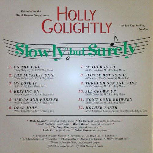 Holly Golightly : Slowly But Surely (CD, Album)