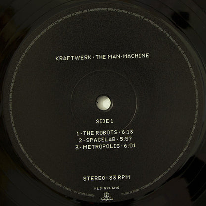 Kraftwerk : The Man•Machine (LP, Album, RE, RM, RP, 180)