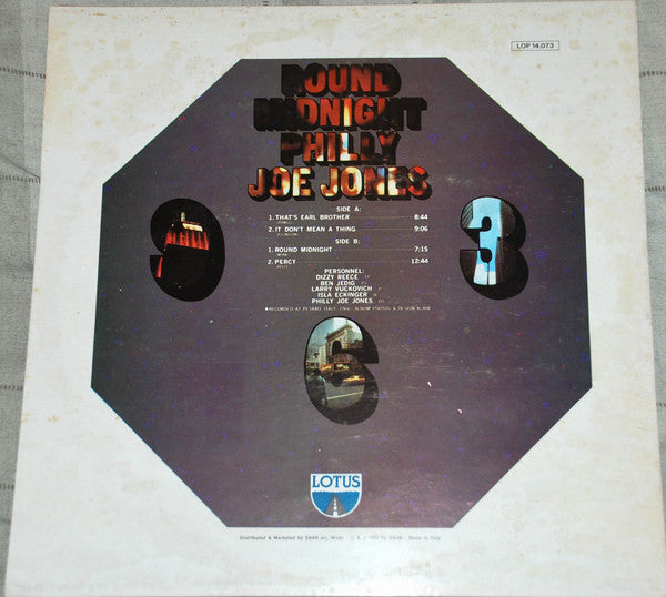 "Philly" Joe Jones : Round Midnight (LP, Album)