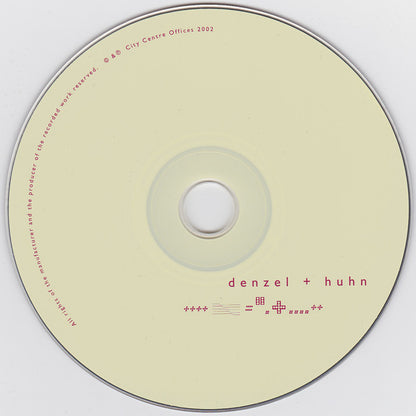 Denzel + Huhn : Time Is A Good Thing (CD, Album)