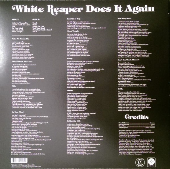 White Reaper : White Reaper Does It Again (LP, Album, Pur)