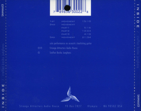Steffen Basho-Junghans : Inside (CD, Album)