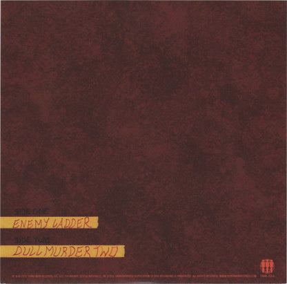 Wolf Eyes : Enemy Ladder b/w Dull Murder Two (7", Single)