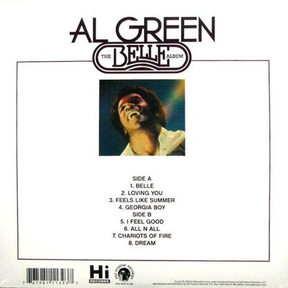Al Green : The Belle Album (LP, Album, Ltd, RE, Pin)