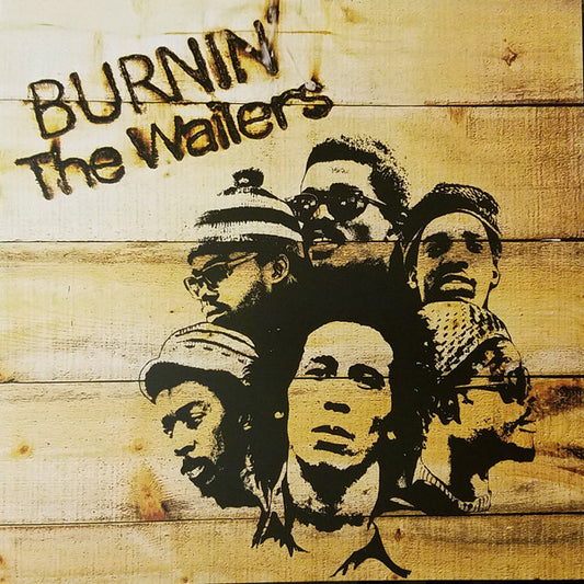 The Wailers : Burnin' (LP, Album, RE, RM, Gat)