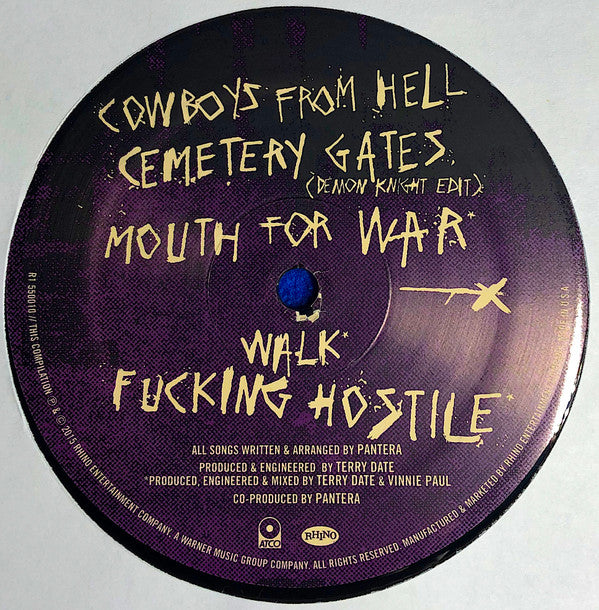 Pantera : History Of Hostility (LP, Comp)