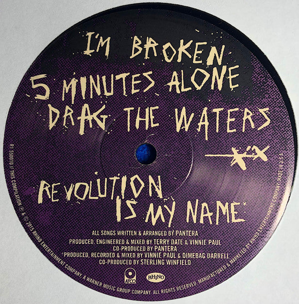 Pantera : History Of Hostility (LP, Comp)