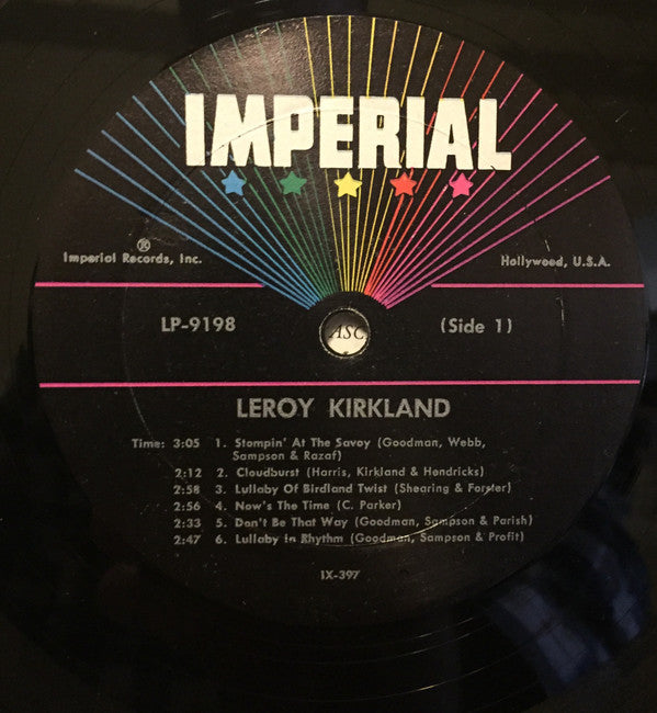 Leroy Kirkland : Mashin' And All That Jazz (LP, Mono)