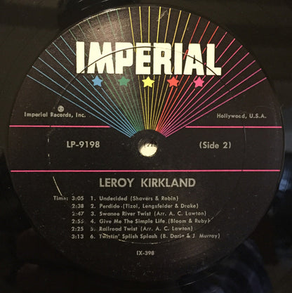 Leroy Kirkland : Mashin' And All That Jazz (LP, Mono)