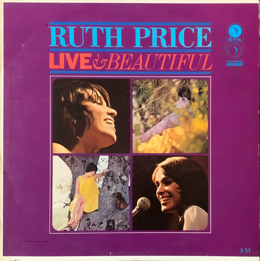 Ruth Price : Live & Beautiful (LP, Album, Mono)
