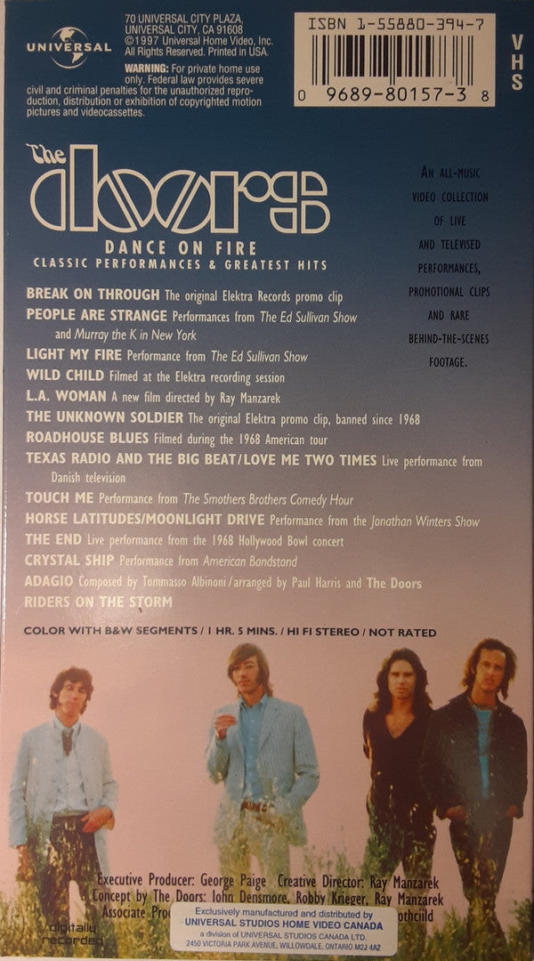 The Doors (DVD, 1997) for sale online