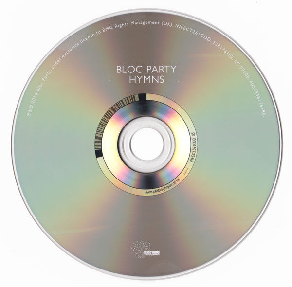 Bloc Party : Hymns (CD, Album, Dlx, Ltd)