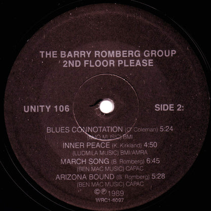 The Barry Romberg Group : 2nd Floor Please (LP, Album)