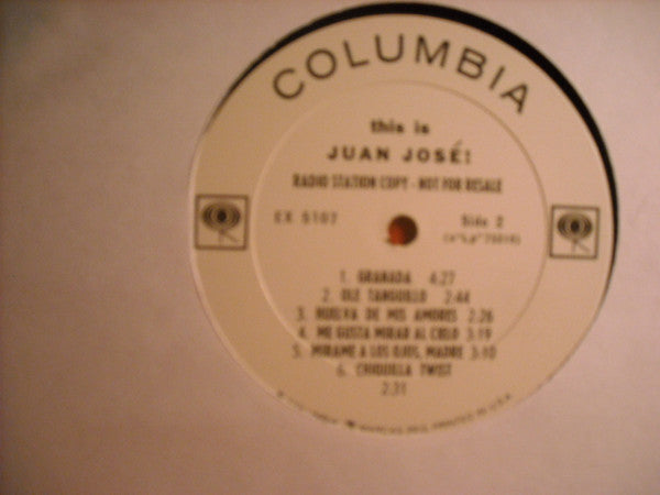 Juan Jose : This Is Juan Jose (LP, Album, Mono, Promo)