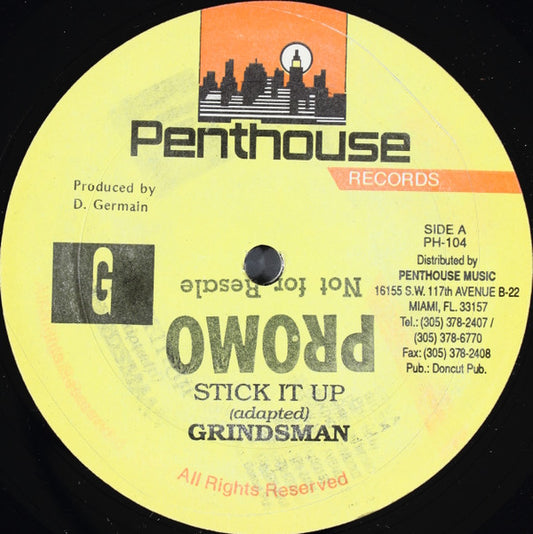 Grindsman : Stick It Up (12", Single)