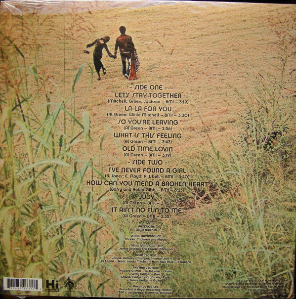 Al Green : Let's Stay Together (LP, Album, RE)