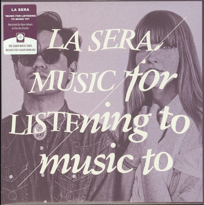 La Sera : Music For Listening To Music To (LP, Album, Whi)