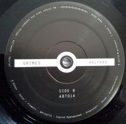 Grimes (4) : Halfaxa (LP, Album, RE)